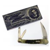 Crandall Cutlery Olive Green Sea Horse Whittler