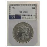 1885 MS64 Morgan Silver Dollar