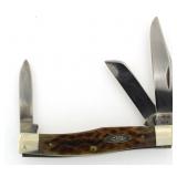 Case XX Gray Amber Bone Stockman Knife