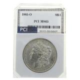 1885-O MS65 Morgan Silver Dollar