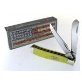 Case XX Yellow Handle Mini Trapper