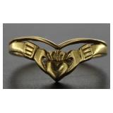 14kt Gold Hands Of Love Ring