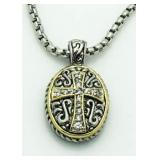 Large Fashion Cross Pendant