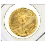 2000 BU American Eagle $5 Gold Piece
