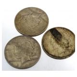 1924 Peace Silver Dollars