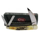 Case XX Stag Seahorse Whittler Knife