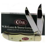 Case XX Natural Bone Small Folding Hunter Knife
