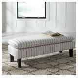 Ashley A3000113 Arrowback Striped Bench