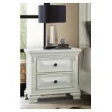 Calloway Antique White Night Stand