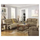 Ashley 578 XL 96" Reclining Sofa & Love Seat