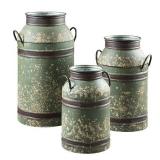 Ashley A2000366 Metal Milk Can 3 pc Set