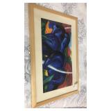 Blue Horse Giclee by Franz Marc