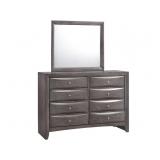 Elements Emily Contoured Front Dresser & Mirror