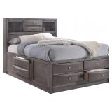 Elements Emily Gray King Size Storage Bed