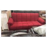 Red Convertible Sofa