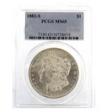 1885-O MS65 Morgan Silver Dollar