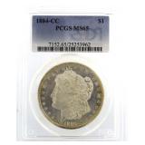 1884 MS65 Carson City Morgan Silver Dollar *KEY