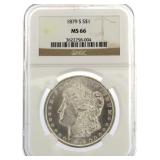 1879-S MS66 Morgan Silver Dollar *KEY GRADE
