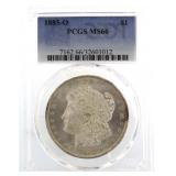 1885-O MS66 Morgan Silver Dollar *KEY Grade