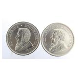 2018 South Africa One Ounce Silver Krugerrand