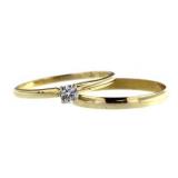 14kt Gold Brilliant 2pc Diamond Bridal