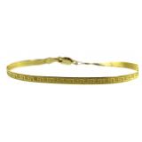 14kt Gold 7" Gold Bracelet