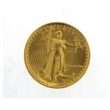1986 BU American Eagle $5 Gold Piece *1st Year
