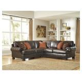 Ashley 316 Antique Nesbit Durablend Sectional Sofa