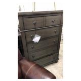 Ashley Gray Highboy Chest