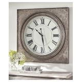 Ashley A8010132 Pelham Antique Silver Wall Clock