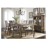 Ashley D719 Flynnter Dining Table & 6 Chairs