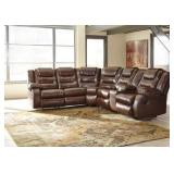 Ashley 38101 Dbl Reclining Sectional w