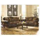 Ashley 631 Fresco Traditional Sofa & Love Seat