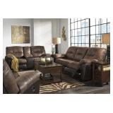 Ashley 652 Reclining Sofa & Love Seat w