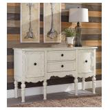 Ashley A4000210 Loumont Antique White Cabinet