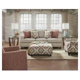 Fusion 2600 Quinn Twilight Sofa & Love Seat