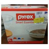 6pc pyrex bowl set