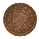 1853 Braided Hair Copper Large Cent