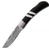 MTech Black Pakkawood & Bone Inlay Handle