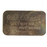 Vintage Engelhard .999 Silver One Ounce Bar