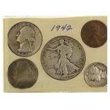 1942 United States Year Set