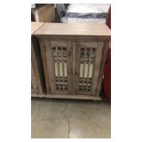 Elements Natural Mirror Front Cabinet