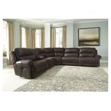 Ashley 931 Triple Reclining Sectional w