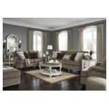 Ashley 409 English Arm 93" Sofa & Love Seat