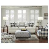 Fusion 2810 Catalina Linen 96" Sofa & Love Seat