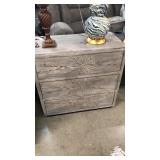 3 Drawer Rustic Chest