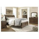 Ashley B719 Flynnter 5 pc King Sleigh Bedroom Set