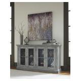 Ashley t505-962 Antique Gray 65" Console Cabinet