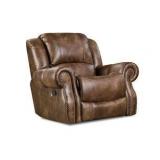 Corinthian 699 Waylon Mocha Rocking Recliner