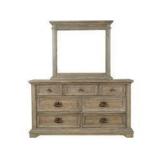 Pulaski Archers Bluff Large Dresser & Mirror